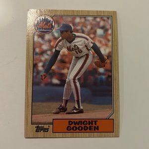 1987 Topps Dwight Gooden